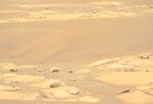 Mars surface