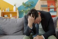 Person with migraines