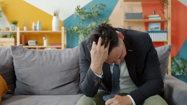 Person with migraines