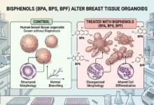 Three Bisphenols Altered Human Breast Tissue Development in a Lab Study