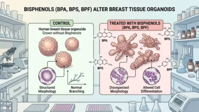 Three Bisphenols Altered Human Breast Tissue Development in a Lab Study